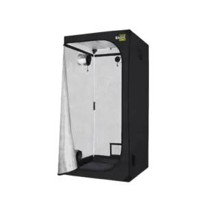 Estufa ProBox ECO 60x60x140 cm, ideal para cultivo indoor. Estrutura resistente, Mylar 97% de reflexão, zippers à prova de luz e 2 saídas para exaustão. Compacta e eficiente.